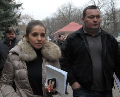 Eugenia Tymoshenko and Igor Baluta