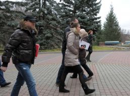 Eugenia Tymoshenko and Igor Baluta