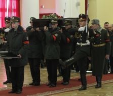 Farewell ceremony with Eugene Bereznyak
