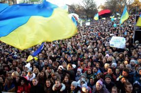 Participants of student strike