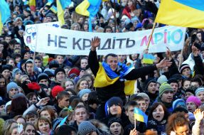 Participants of student strike