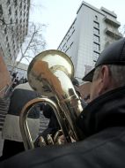 Action-performance "Solemn funeral Association with the EU"