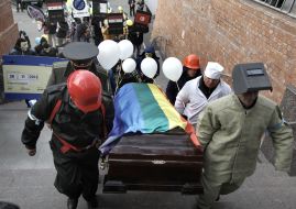 Action-performance "Solemn funeral Association with the EU"