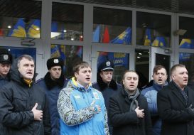 Participants of the picket