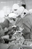 Nikolay Amosov performs surgery