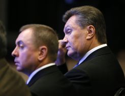 Viktor Yanukovich and Vladimir Makey