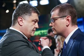 Aleksandr Vilkul and Petr Poroshenko