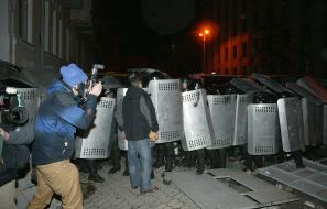 Photographer UNIAN Yevgeny youngster captures collision