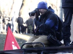 Photographer UNIAN Yevgeny youngster captures collision