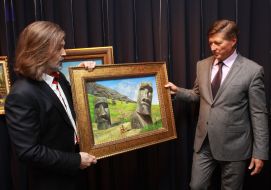 Nikas Safronov and Viktor Korzh