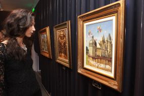 Выставка Никаса Сафронова в Киеве