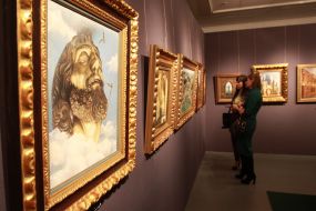 Выставка Никаса Сафронова в Киеве