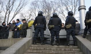 Митинг сторонников Партии регионов