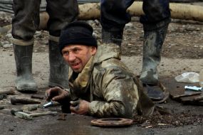 Работники водоканала 