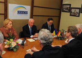 Nikolay Azarov and Guido Westerwelle