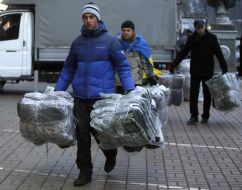 Participant of protest action