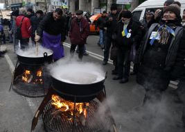 Participant of protest action