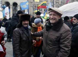 Participant of protest action