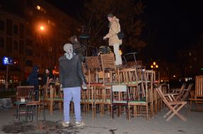 Pyramid of the chairs