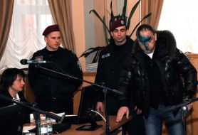 Сергей Власенко, облитый зеленкой