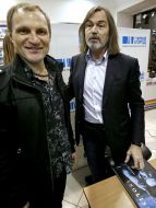 Никас Сафронов и Олег Скрипка