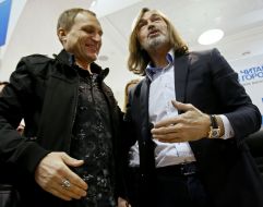 Никас Сафронов и Олег Скрипка