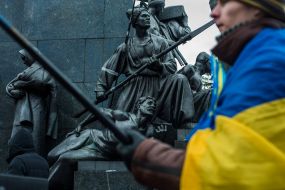 The mass meeting in Kharkov