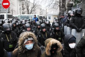 Employees of militia