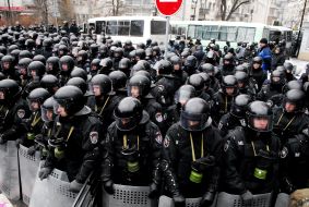 Employees of militia 