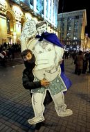 Participant of protest action