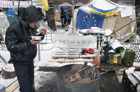 Participant of protest action