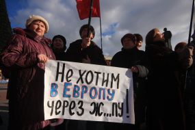 The mass meeting in Simpferopol