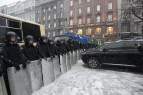 Servicemen of the Internal troops