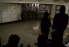 Заблокований вхід на станцію метро "Майдан Незалежності"