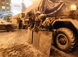 Servicemen of the Internal troops