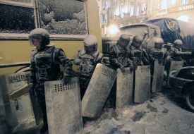 Servicemen of the Internal troops