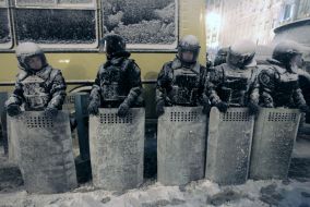 Servicemen of the Internal troops