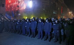 Soldiers of Special Forces "Berkut"