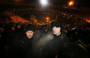 Валерій Коновалюк і Віталій Кличко