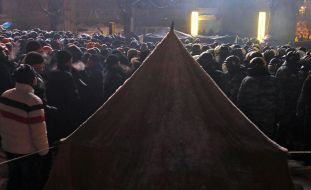 Clashes at EuroMaydan