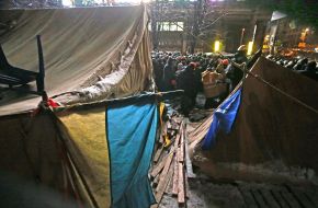 Clashes at EuroMaydan