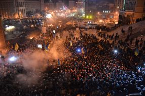 Clashes at EuroMaydan