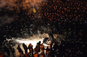 Clashes at EuroMaydan