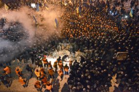 Clashes at EuroMaydan