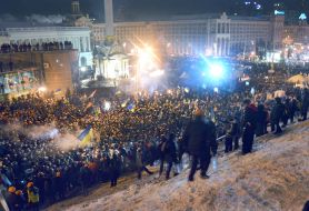 Clashes at EuroMaydan