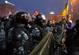 Soldiers of Special Forces "Berkut"
