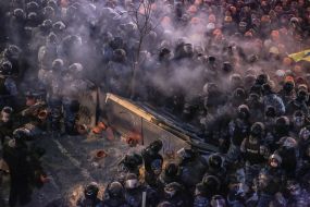 Clashes at EuroMaydan