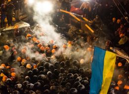 Clashes at EuroMaydan