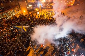 Clashes at EuroMaydan