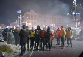 Clashes at EuroMaydan